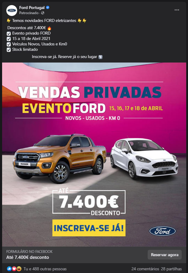 FORD Evento Vendas Privadas 1