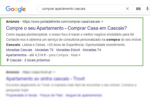 Google Search Mercado Imobiliario