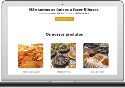 Filhoses de Loures Website